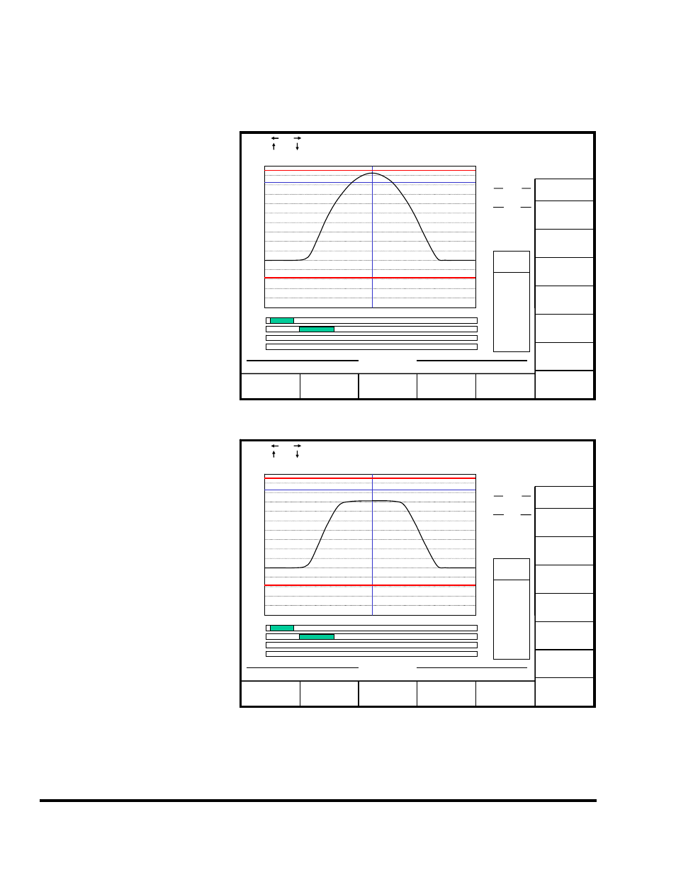 8 optional components, 1 the 5100-8a channel expansion option, 8 optional | Components, The 5100-8a channel expansion option, Figure 39: 5100-8 circuit board option connectors, 69 for inform, Figure 37: load cell hit with bad tie-rod tension, Figure 38: load cell hit with good tie-rod tension | LINK Systems 5100-8 Tonnage & Analog Signal Monitor User Manual | Page 70 / 86