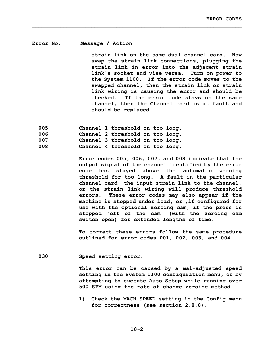 LINK Systems System 1100 Tonnage Monitor User Manual | Page 105 / 117