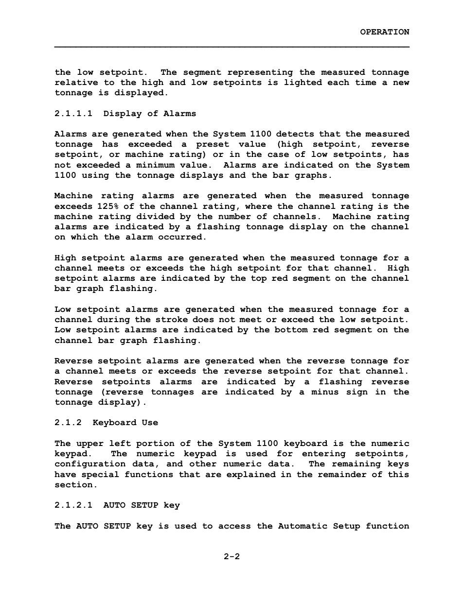 LINK Systems System 1100 Tonnage Monitor User Manual | Page 13 / 117