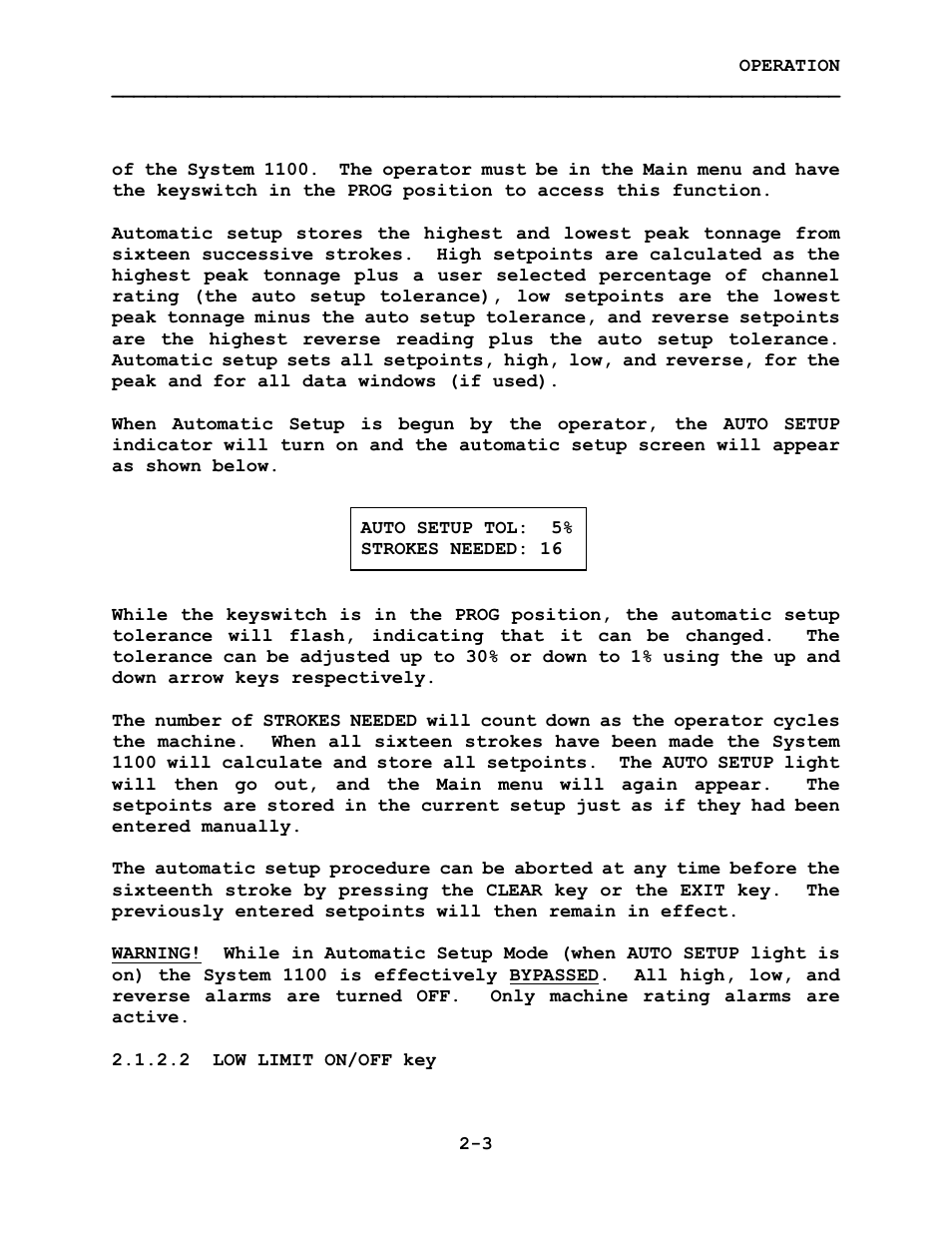 LINK Systems System 1100 Tonnage Monitor User Manual | Page 14 / 117