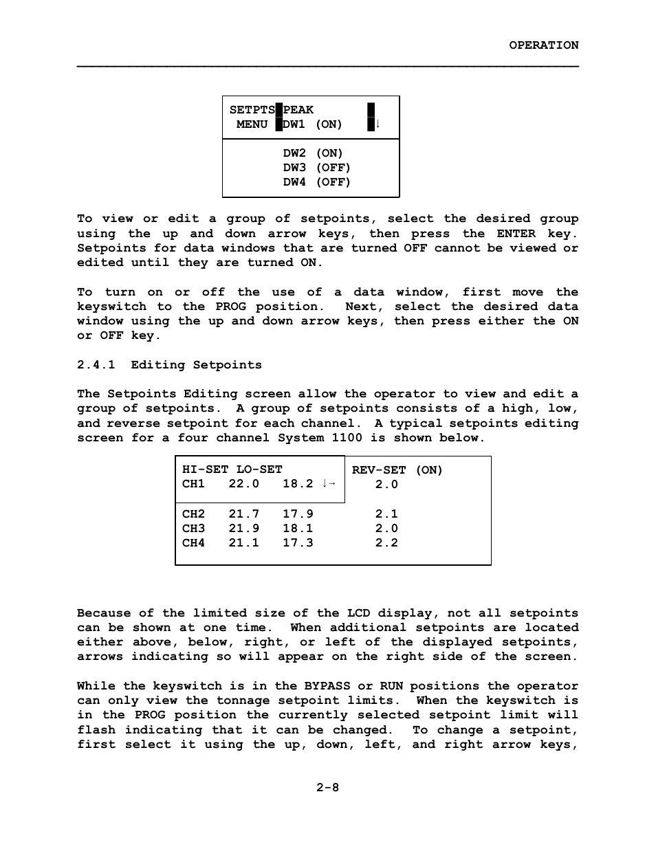 LINK Systems System 1100 Tonnage Monitor User Manual | Page 19 / 117