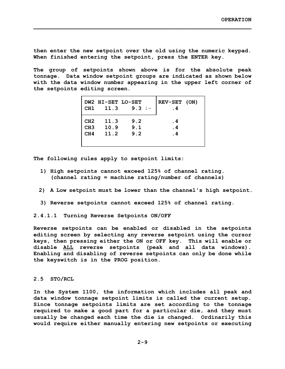 LINK Systems System 1100 Tonnage Monitor User Manual | Page 20 / 117