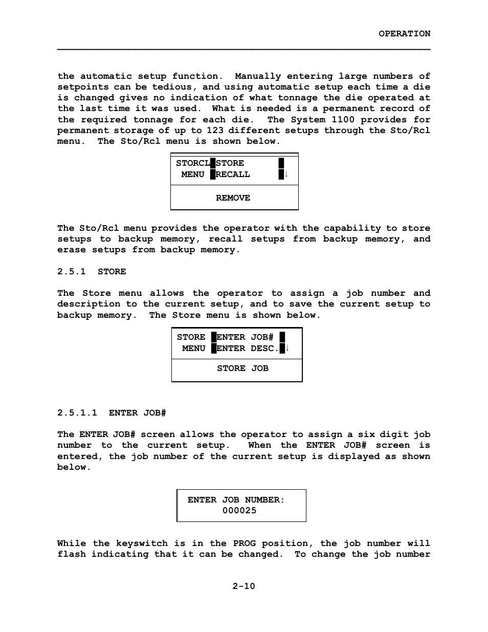 LINK Systems System 1100 Tonnage Monitor User Manual | Page 21 / 117