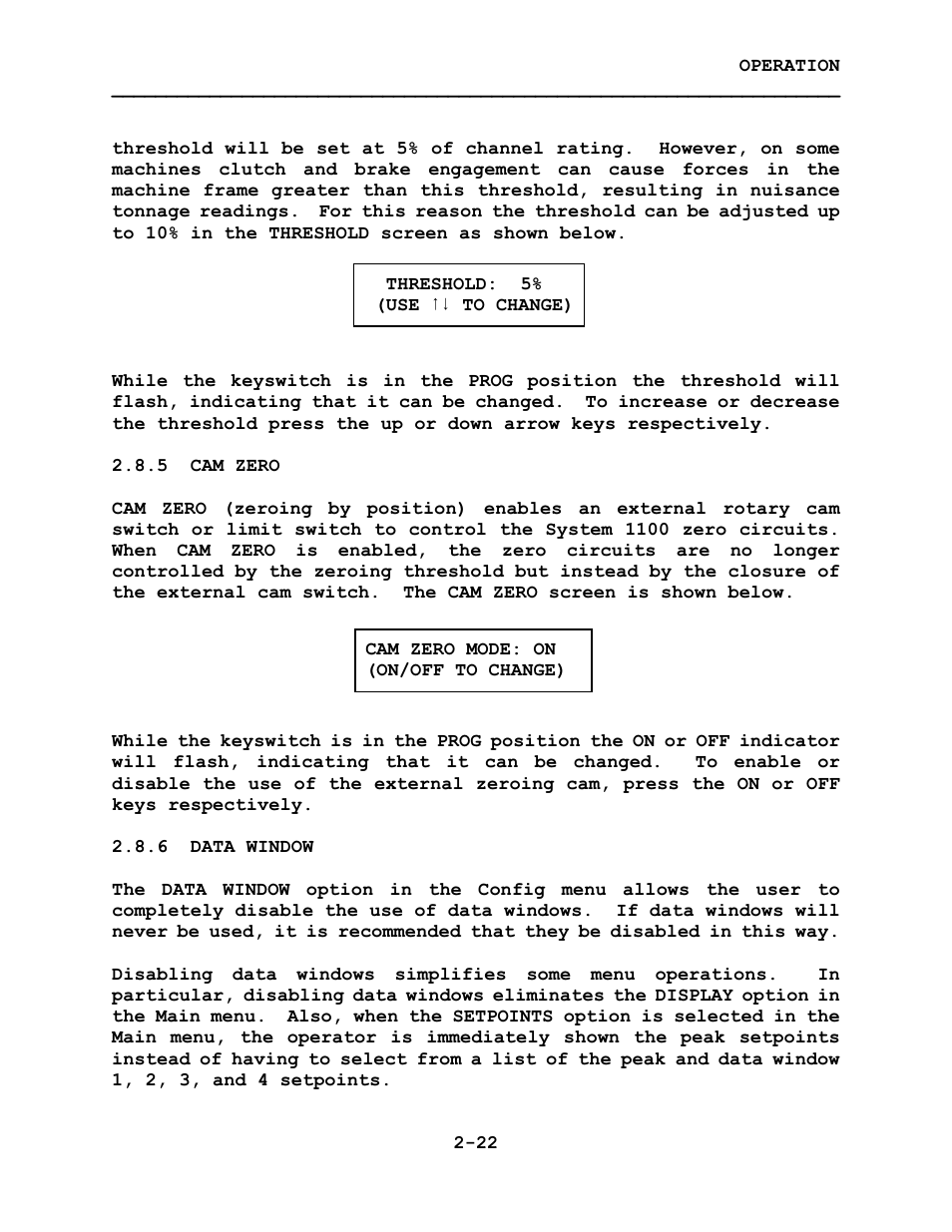 LINK Systems System 1100 Tonnage Monitor User Manual | Page 33 / 117