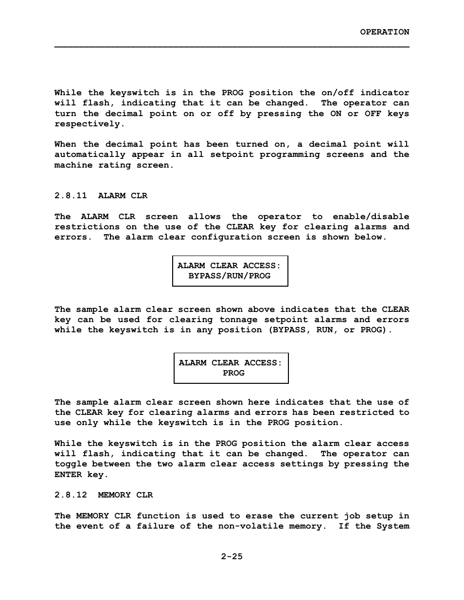 LINK Systems System 1100 Tonnage Monitor User Manual | Page 36 / 117