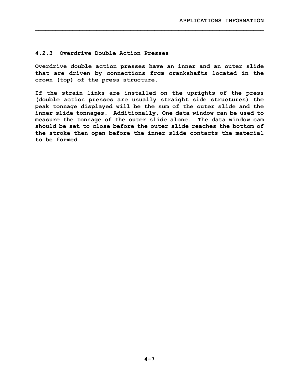LINK Systems System 1100 Tonnage Monitor User Manual | Page 57 / 117