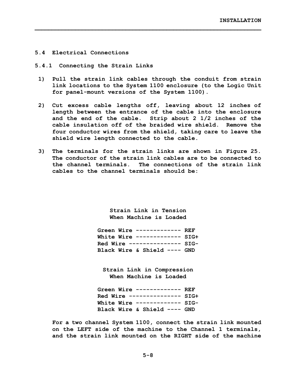 LINK Systems System 1100 Tonnage Monitor User Manual | Page 67 / 117