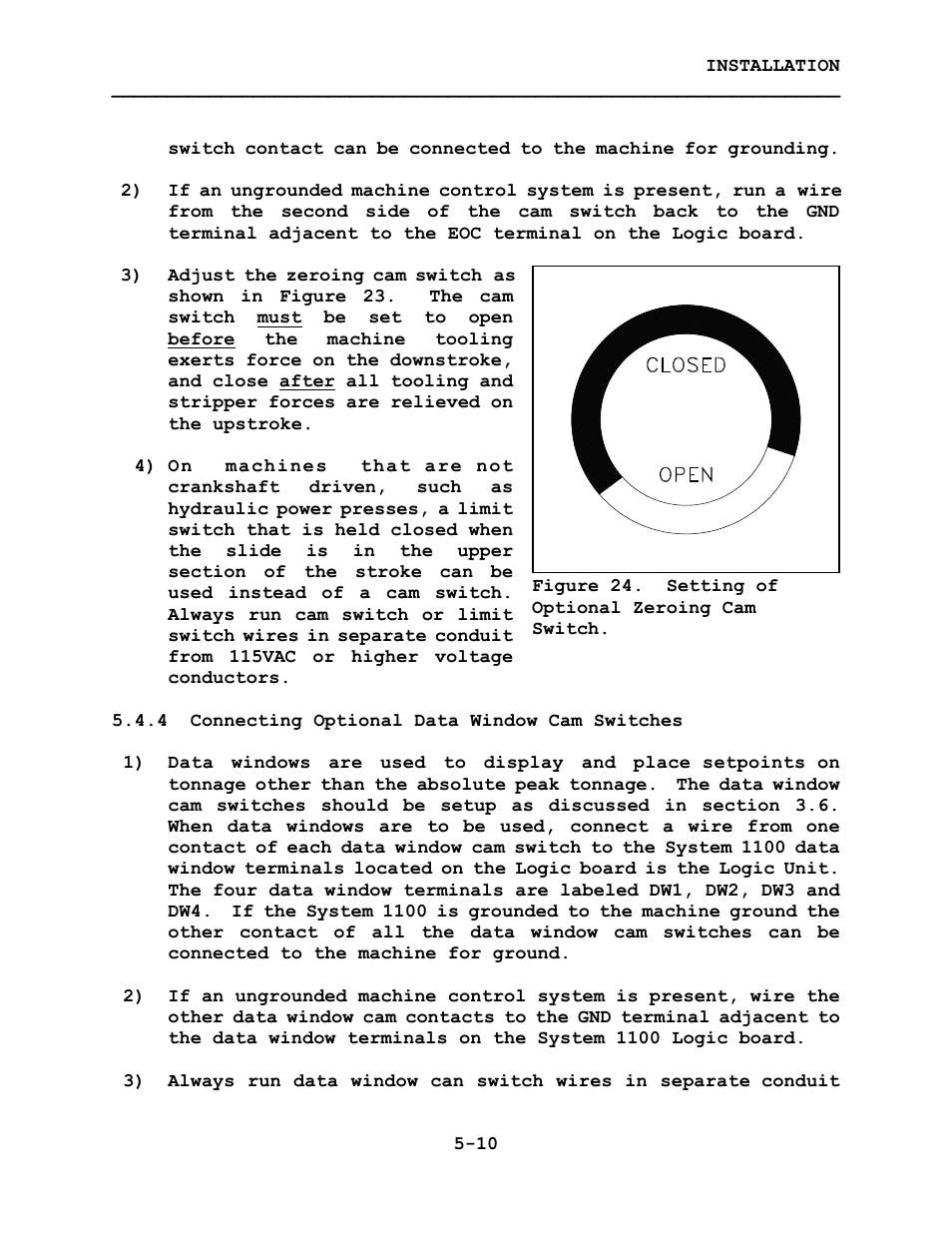 LINK Systems System 1100 Tonnage Monitor User Manual | Page 69 / 117