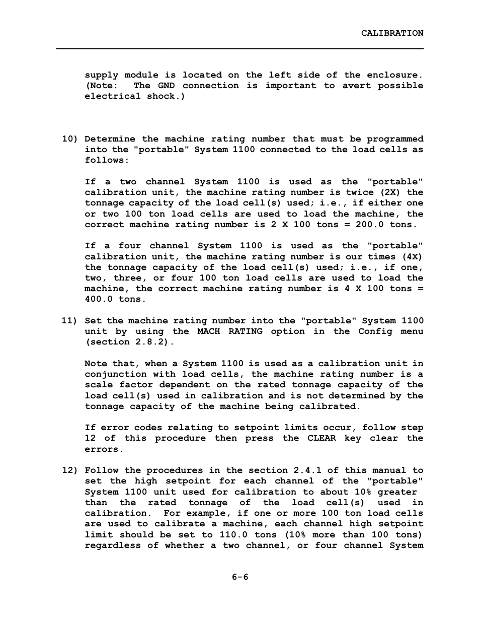 LINK Systems System 1100 Tonnage Monitor User Manual | Page 78 / 117