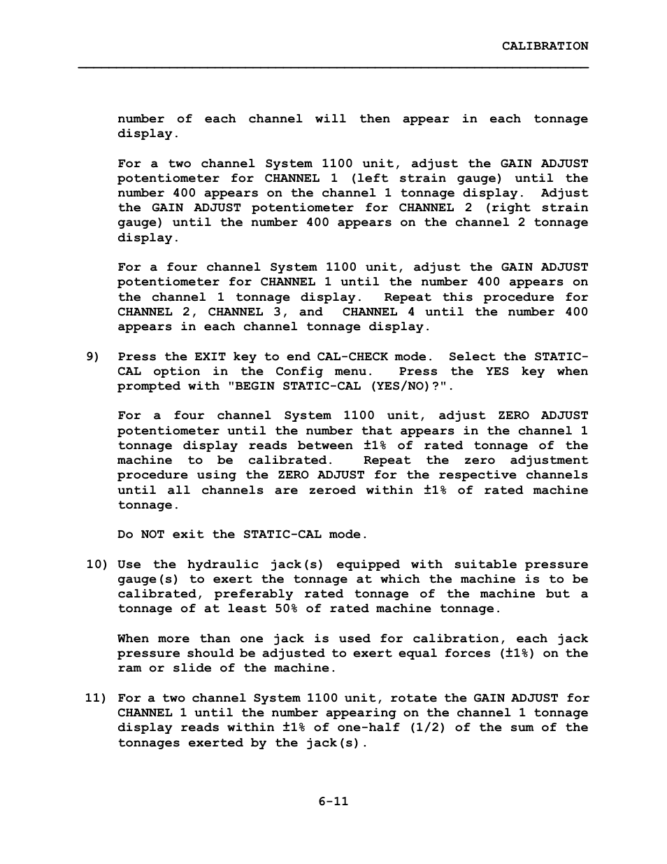 LINK Systems System 1100 Tonnage Monitor User Manual | Page 83 / 117