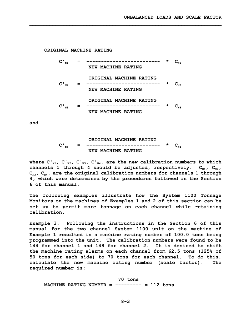 LINK Systems System 1100 Tonnage Monitor User Manual | Page 89 / 117