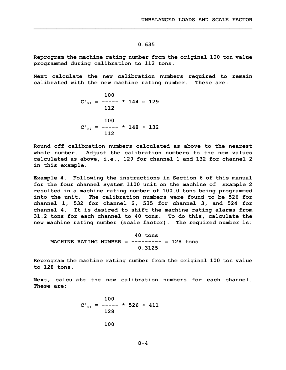 LINK Systems System 1100 Tonnage Monitor User Manual | Page 90 / 117