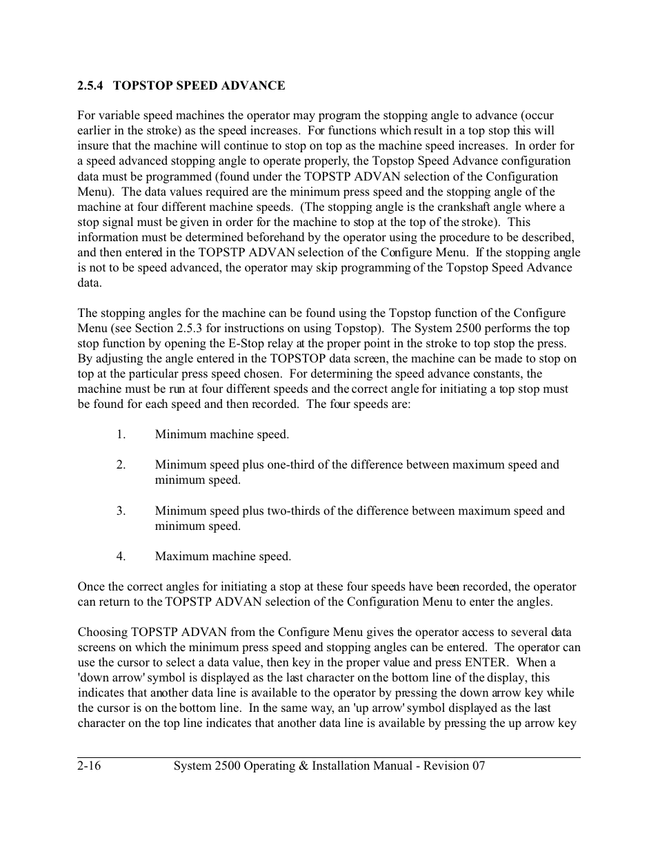 LINK Systems System 2500 PLS User Manual | Page 24 / 79