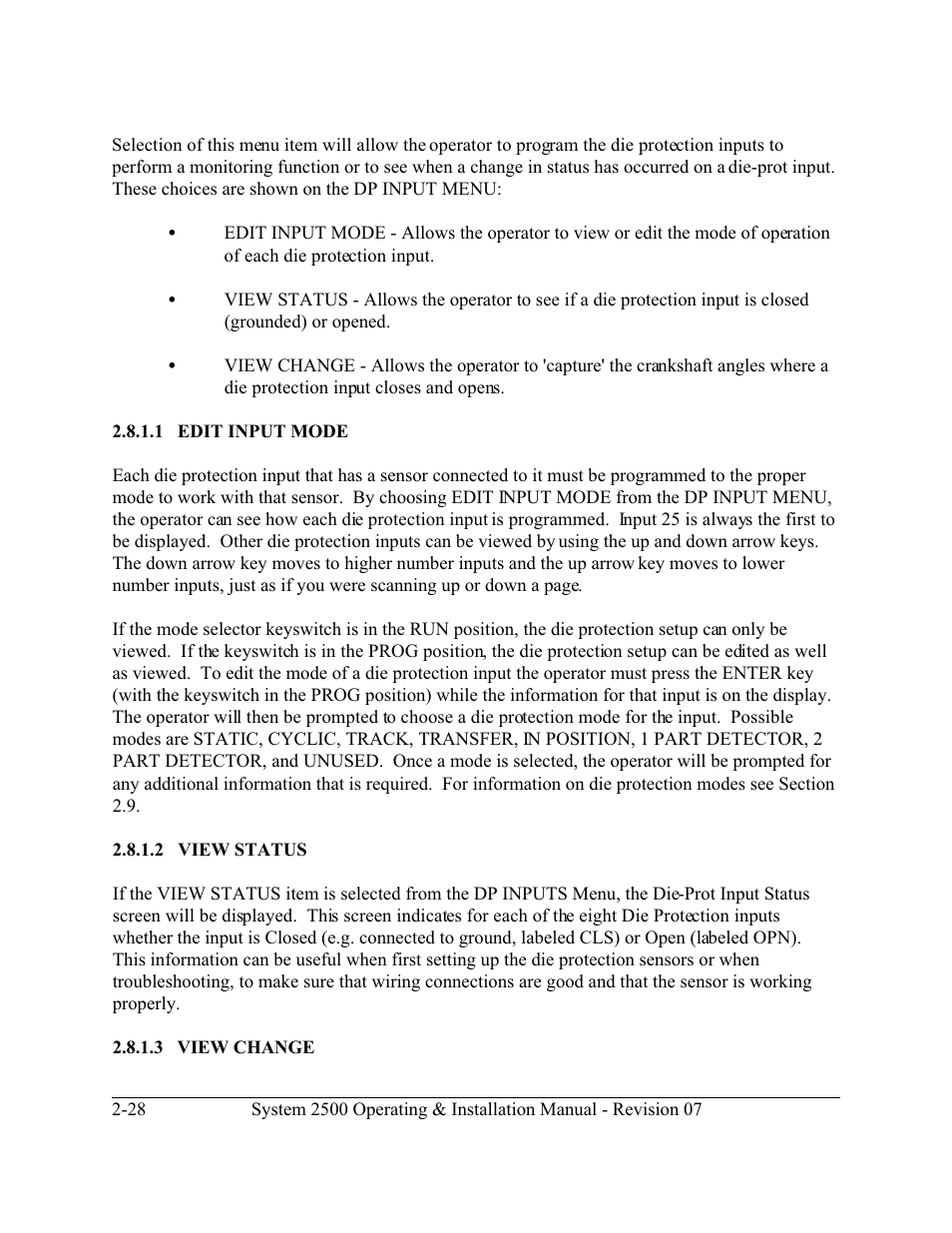 LINK Systems System 2500 PLS User Manual | Page 36 / 79