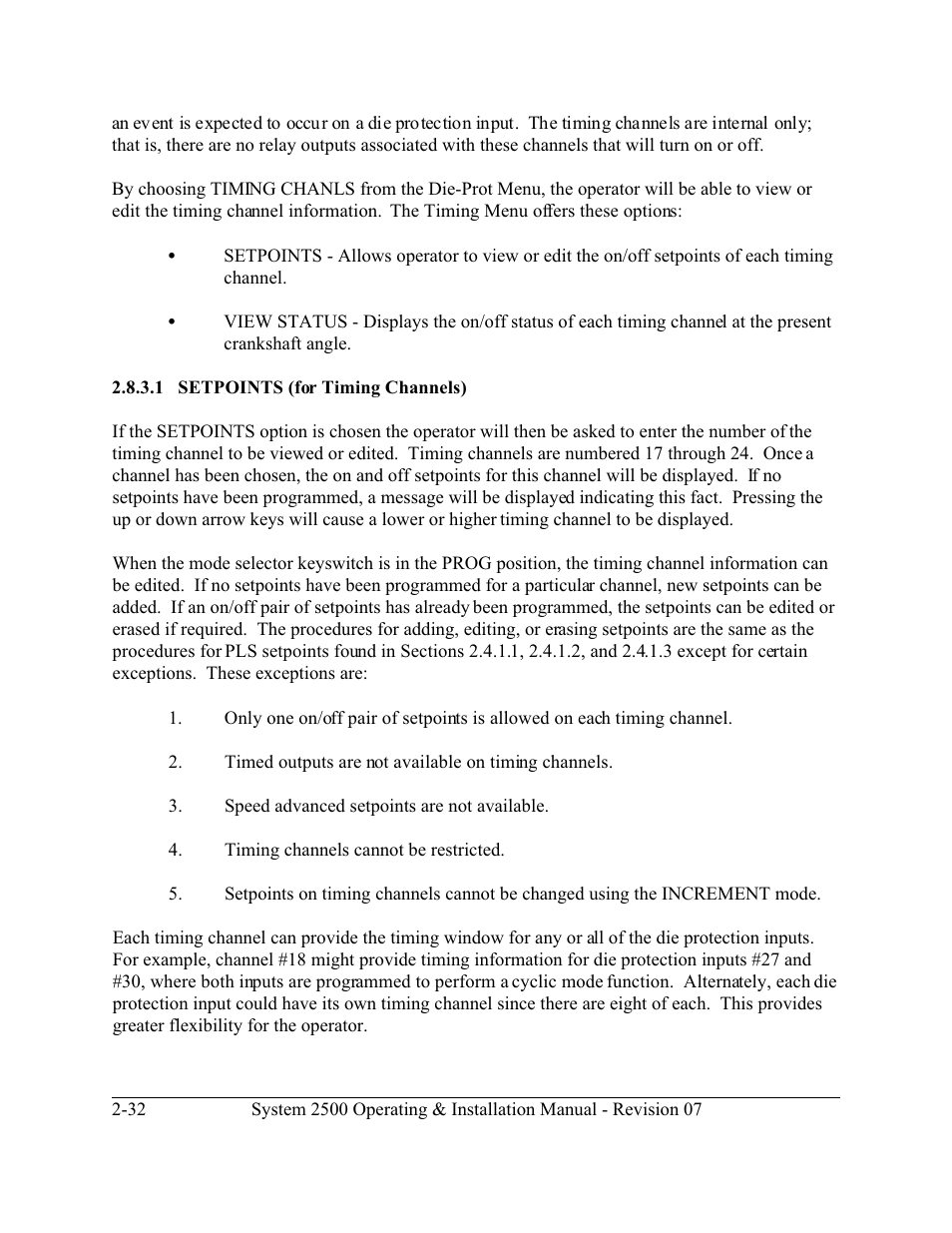 LINK Systems System 2500 PLS User Manual | Page 40 / 79