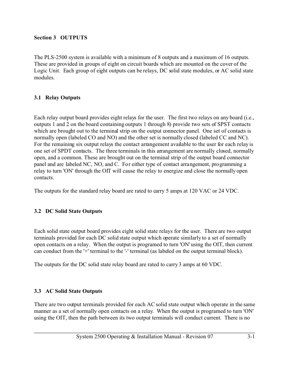 LINK Systems System 2500 PLS User Manual | Page 57 / 79