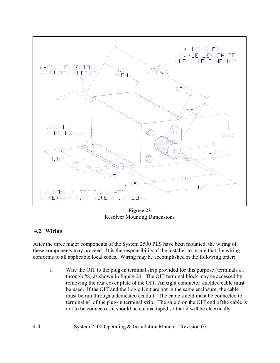 LINK Systems System 2500 PLS User Manual | Page 62 / 79