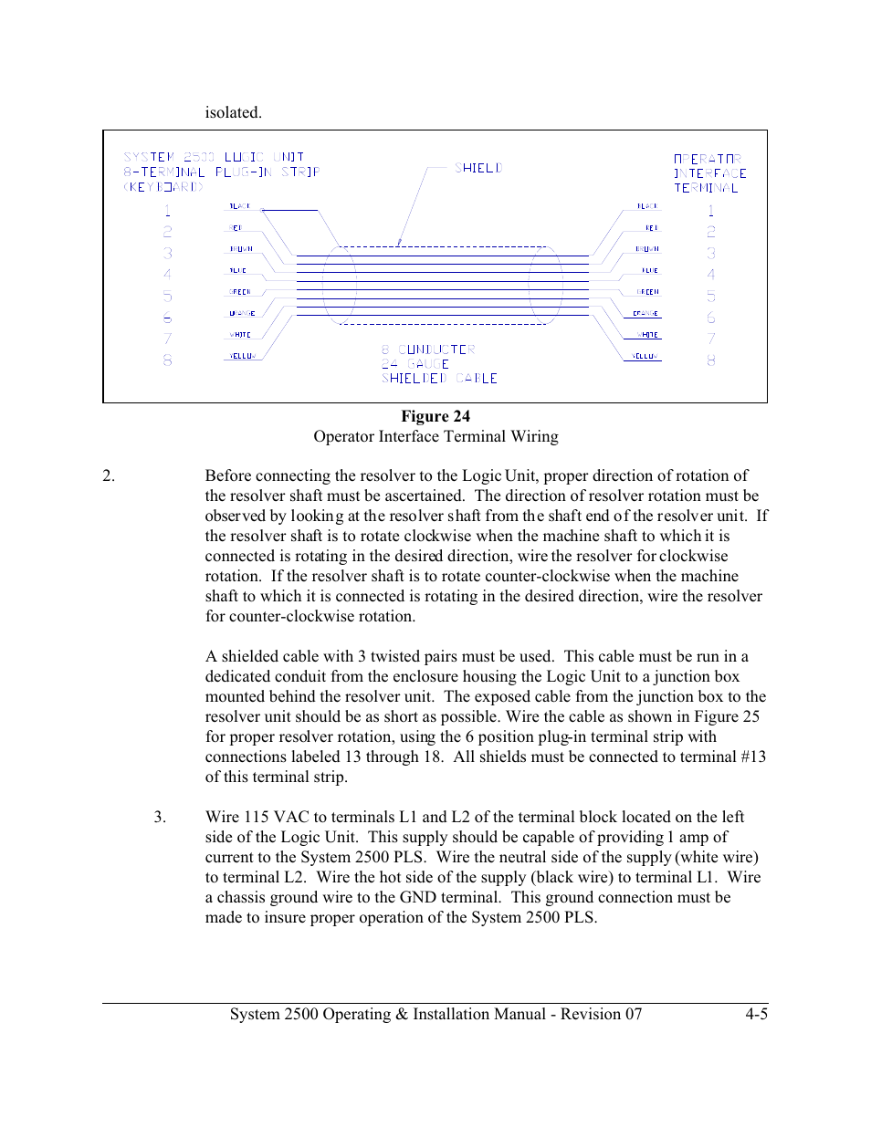 LINK Systems System 2500 PLS User Manual | Page 63 / 79