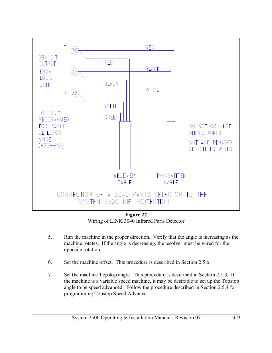 LINK Systems System 2500 PLS User Manual | Page 67 / 79