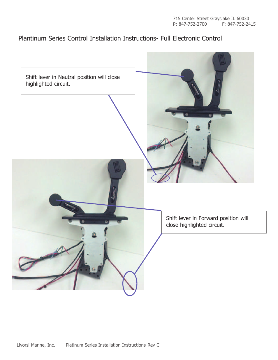 Livorsi Plantinum Series User Manual | Page 3 / 10