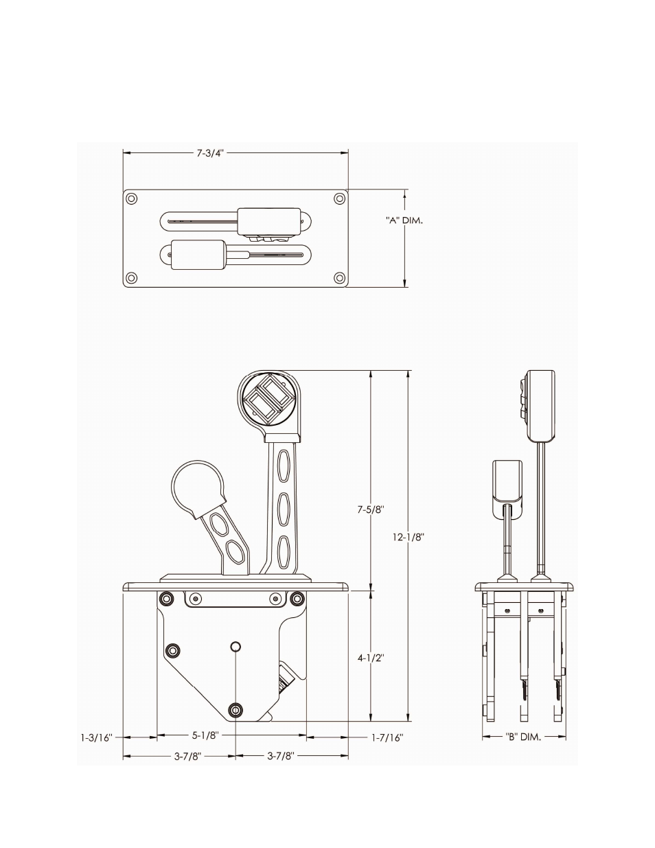 Livorsi dts control dimensions | Livorsi DTS Controls User Manual | Page 3 / 18