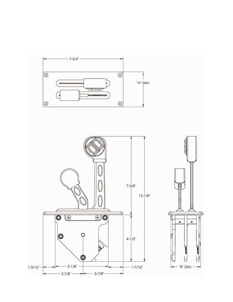 Livorsi dts control dimensions | Livorsi DTS Controls User Manual | Page 3 / 19