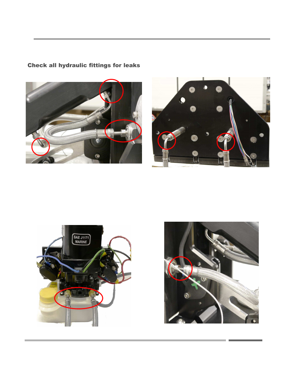 Billet trim tab installation | Livorsi TTK1050EL User Manual | Page 11 / 11