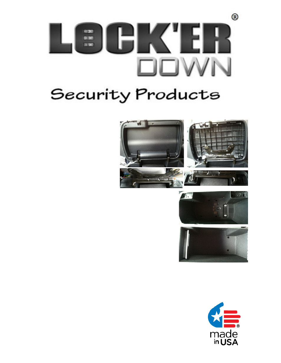 Lock'er Down Model LD 2012 User Manual | 2 pages