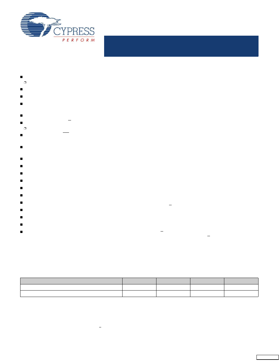 Cypress CY7C1245V18 User Manual | 28 pages