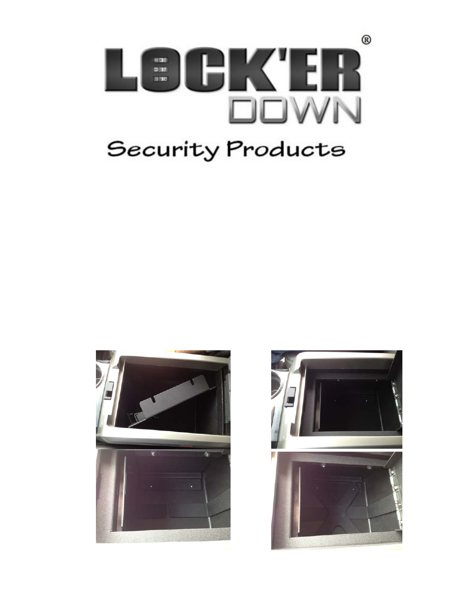 Lock'er Down Model LD 2026 User Manual | 1 page
