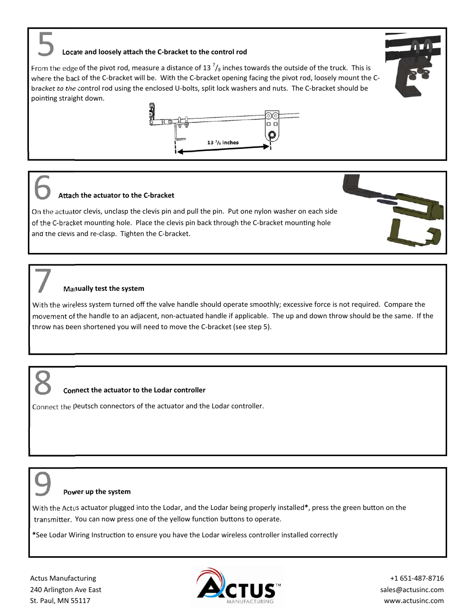 Lodar 2 Function Receiver/Actuator 12 Volt User Manual | Page 2 / 4