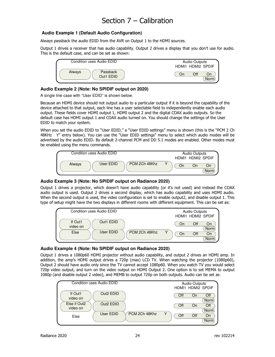 Lumagen Radiance 2020 User Manual | Page 29 / 40