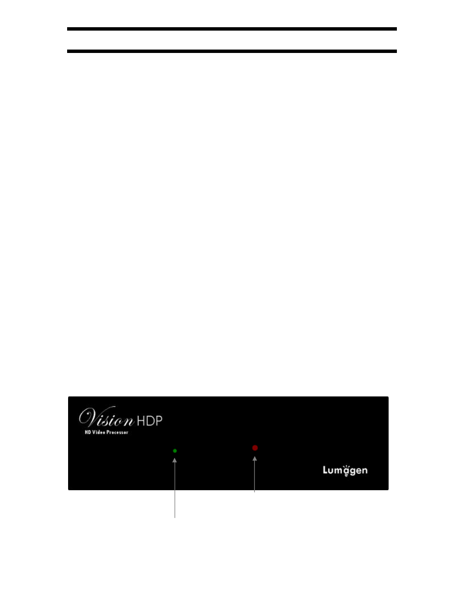 User manual and installer guide, Visionhdp, Installer guide | Lumagen VisionDVI & VisionHDP User Manual | Page 9 / 40