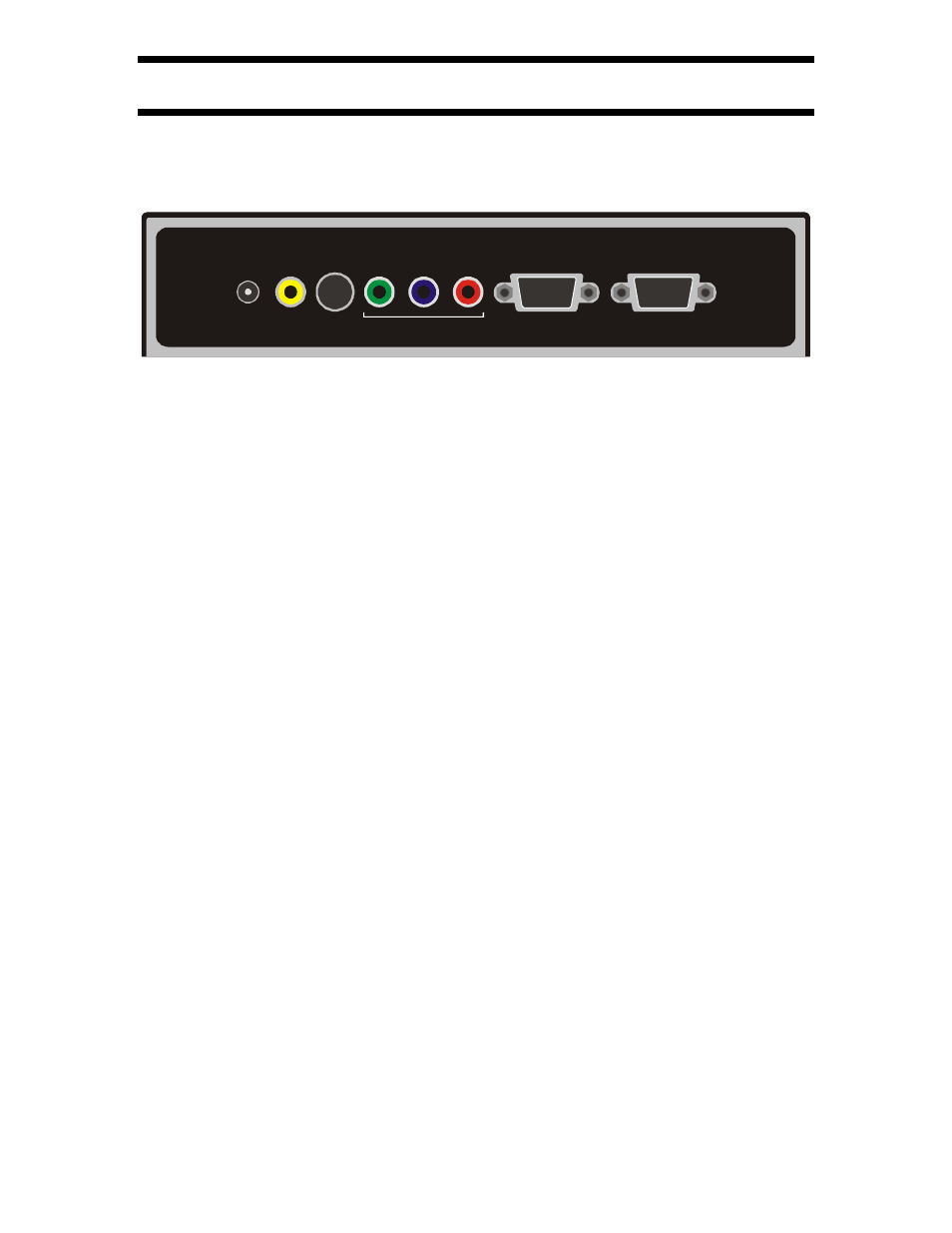 Vision, User manual and installer guide, Rear panel | Lumagen Vision User Manual | Page 11 / 27