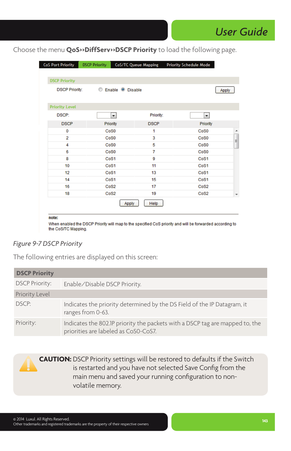 User guide | Luxul XMS-1024P User Manual | Page 143 / 292