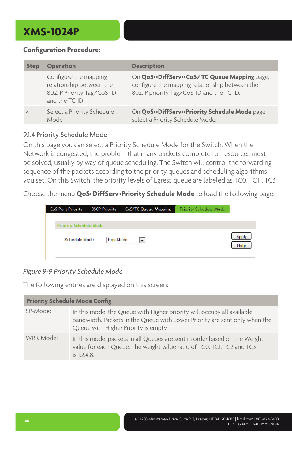 Xms-1024p | Luxul XMS-1024P User Manual | Page 146 / 292