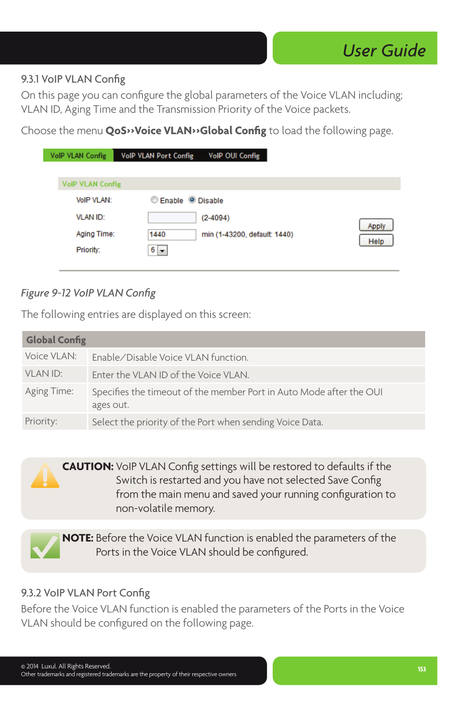 User guide | Luxul XMS-1024P User Manual | Page 153 / 292