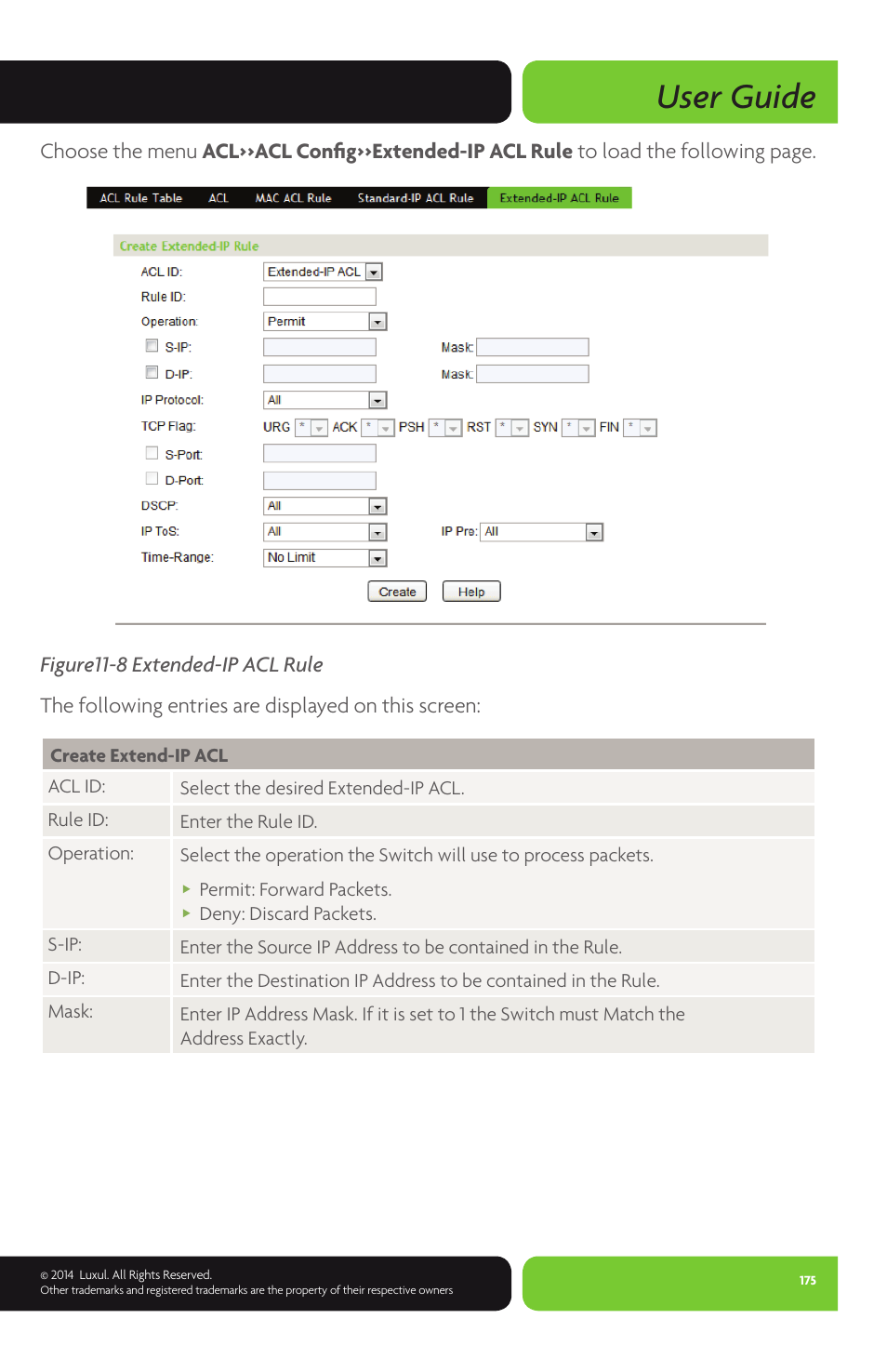 User guide | Luxul XMS-1024P User Manual | Page 175 / 292