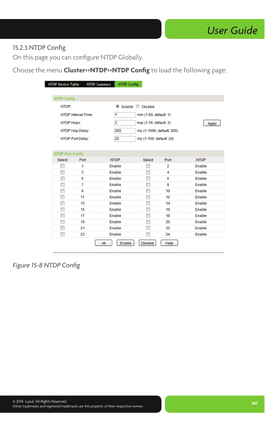 User guide | Luxul XMS-1024P User Manual | Page 267 / 292
