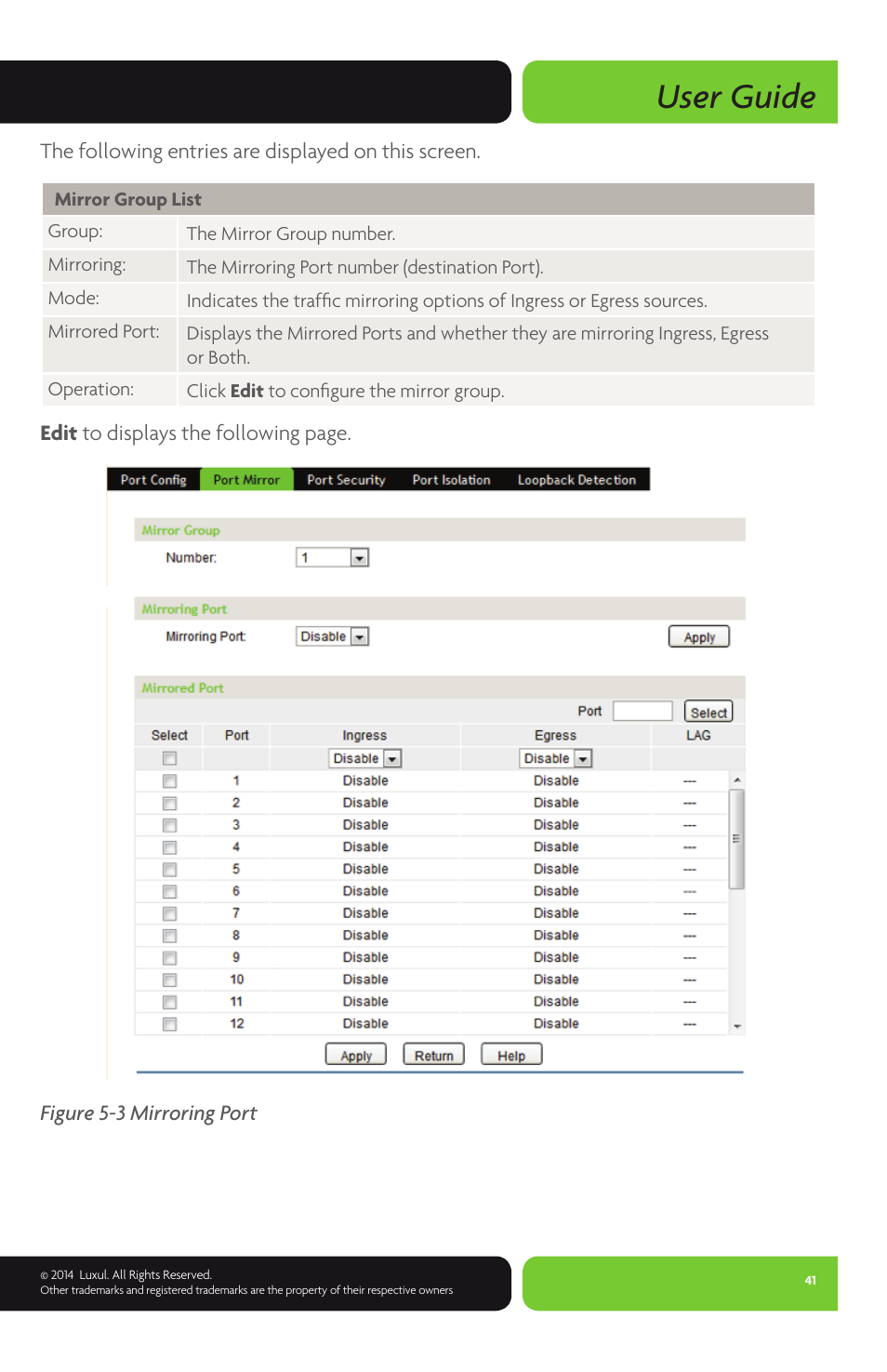 User guide | Luxul XMS-1024P User Manual | Page 41 / 292