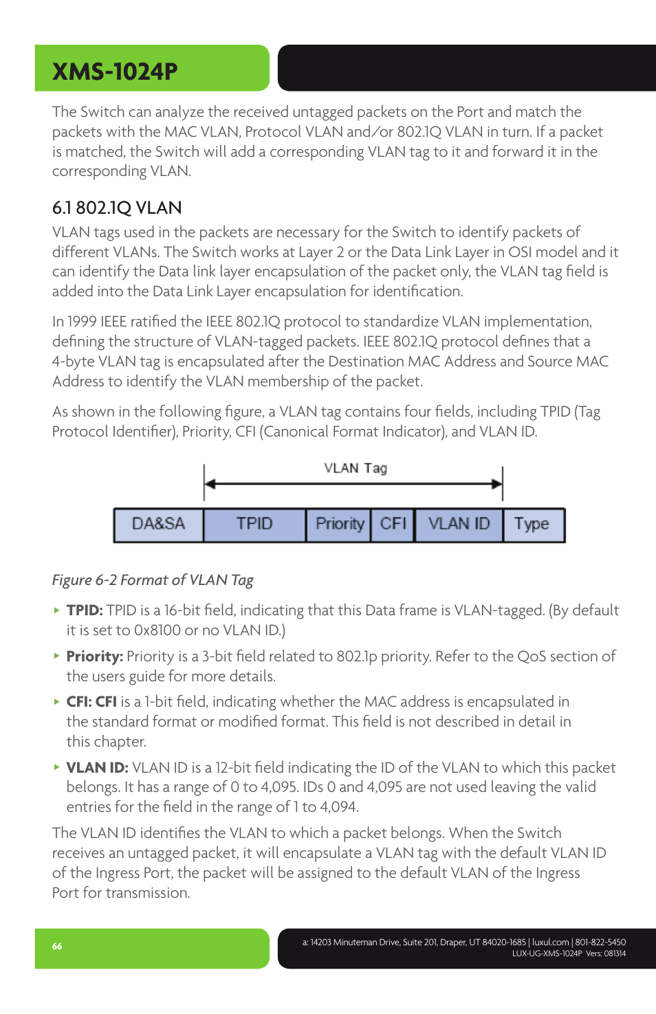 Xms-1024p | Luxul XMS-1024P User Manual | Page 66 / 292