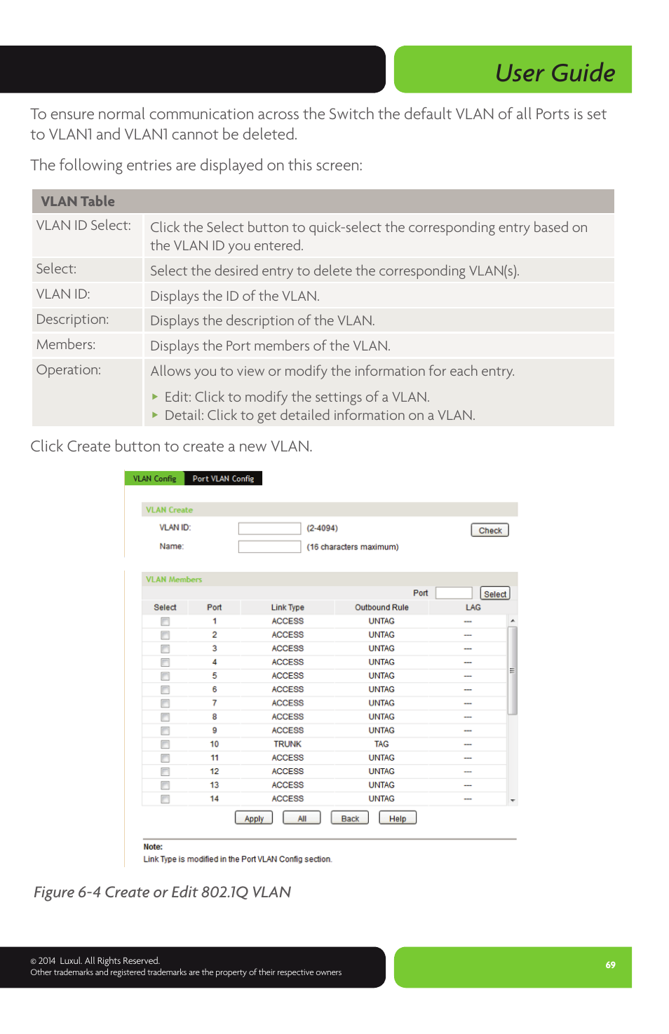 User guide | Luxul XMS-1024P User Manual | Page 69 / 292