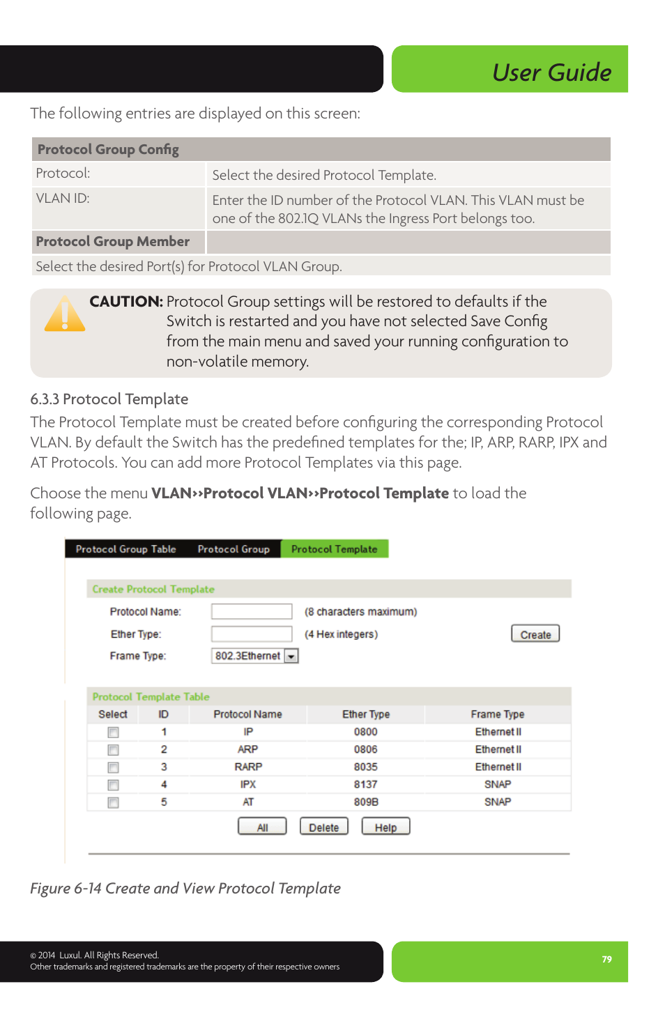 User guide | Luxul XMS-1024P User Manual | Page 79 / 292