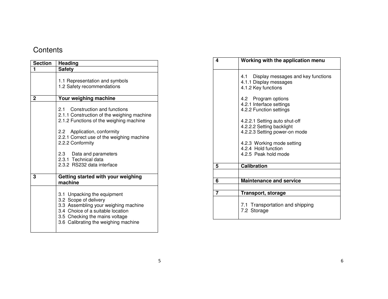 LW Measurements LBS Large Bench Scale User Manual | Page 3 / 14