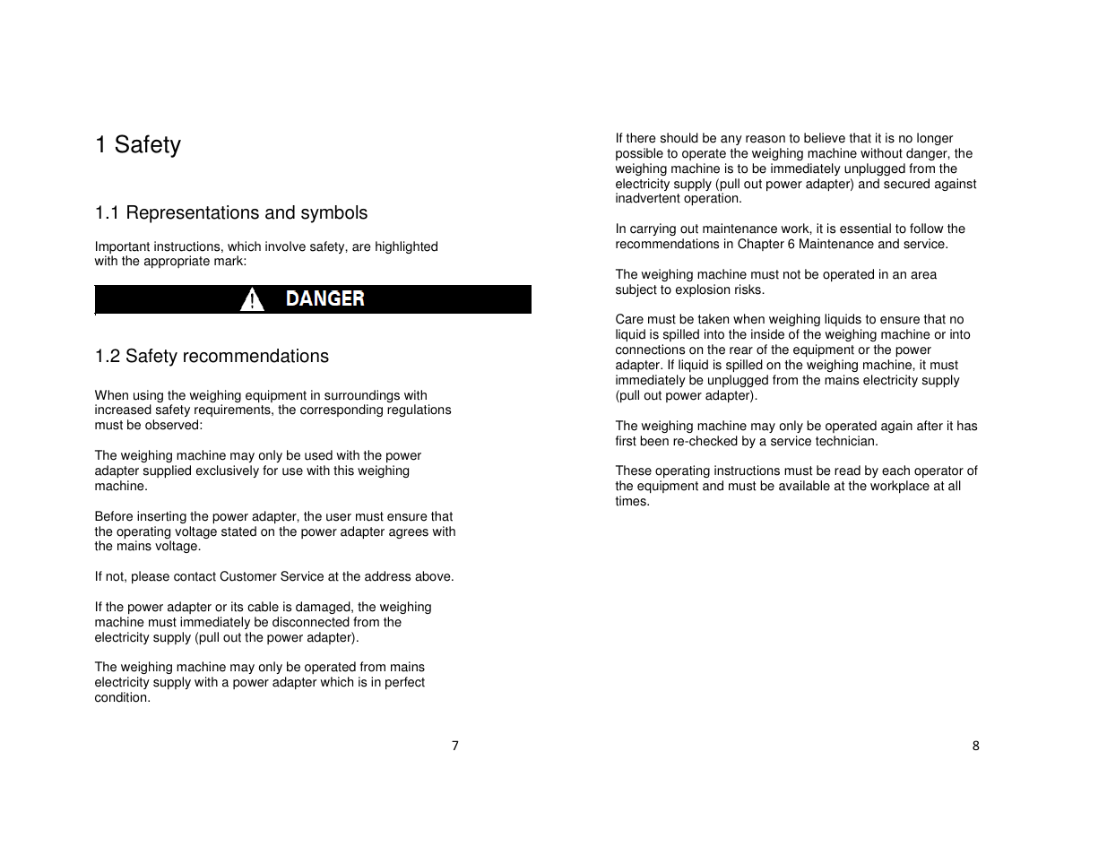 1 safety | LW Measurements LBS Large Bench Scale User Manual | Page 4 / 14