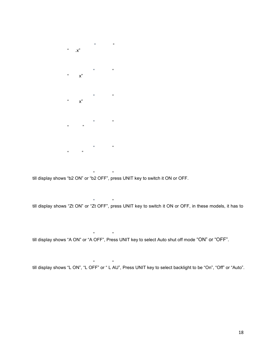 LW Measurements HRB 1002TL User Manual | Page 18 / 22