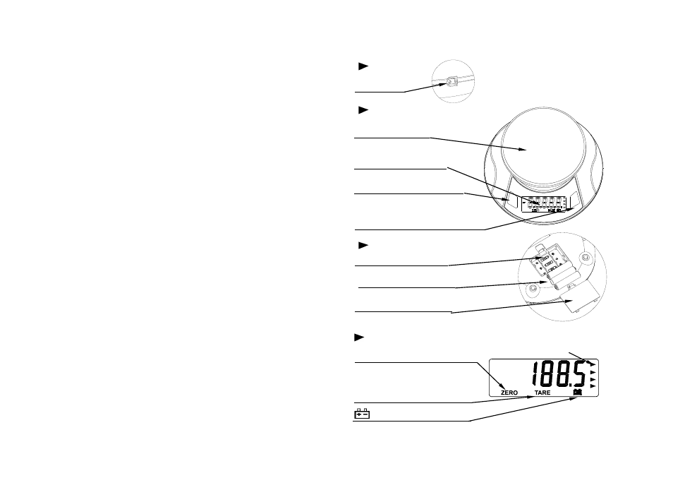 Calibration, Description | LW Measurements RKS 10,000 Round Kitchen Scale User Manual | Page 3 / 4