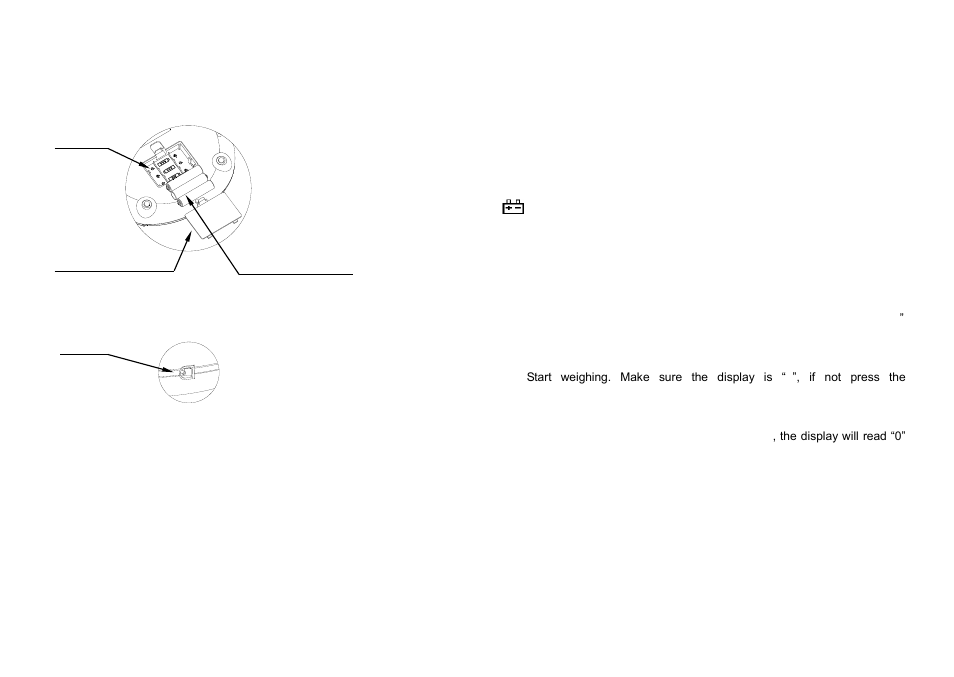 Preparation, Weighing | LW Measurements RKS 10,000 Round Kitchen Scale User Manual | Page 4 / 4