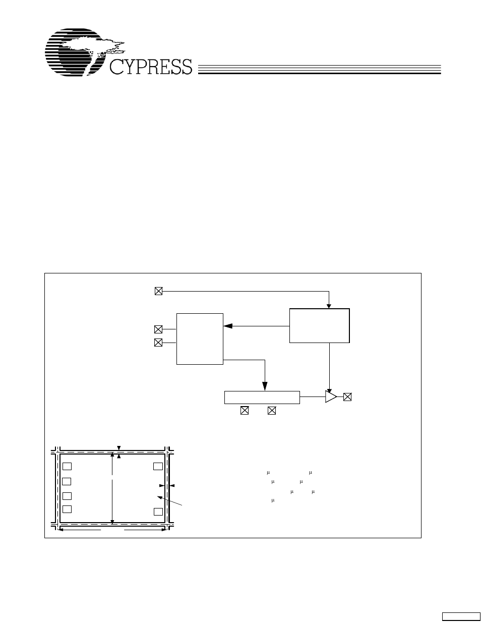 Cypress CY2048WAF User Manual | 7 pages