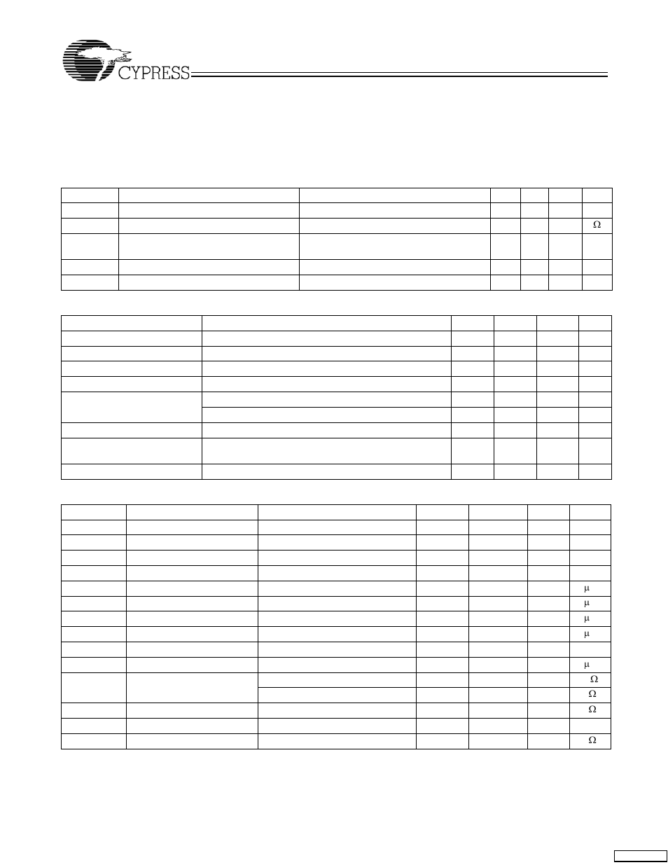 Cy2048waf, Absolute maximum conditions, Crystal specifications | Operating conditions, Dc electrical specifications | Cypress CY2048WAF User Manual | Page 3 / 7